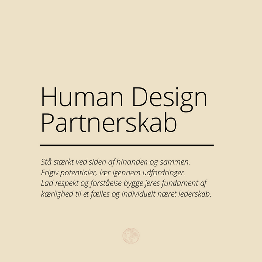 Human Design I Partnerskab